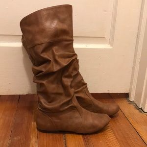 Brown boots